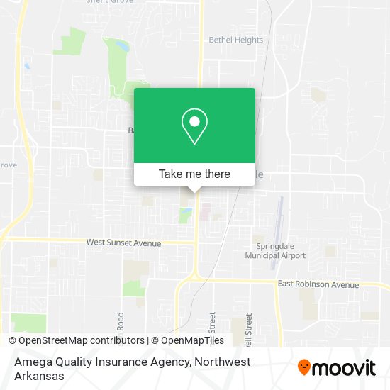 Amega Quality Insurance Agency map