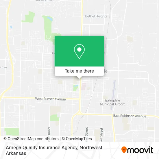 Amega Quality Insurance Agency map