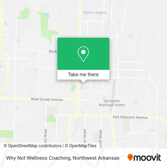 Why Not Wellness Coaching map