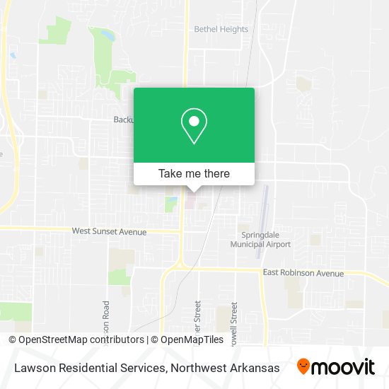 Mapa de Lawson Residential Services