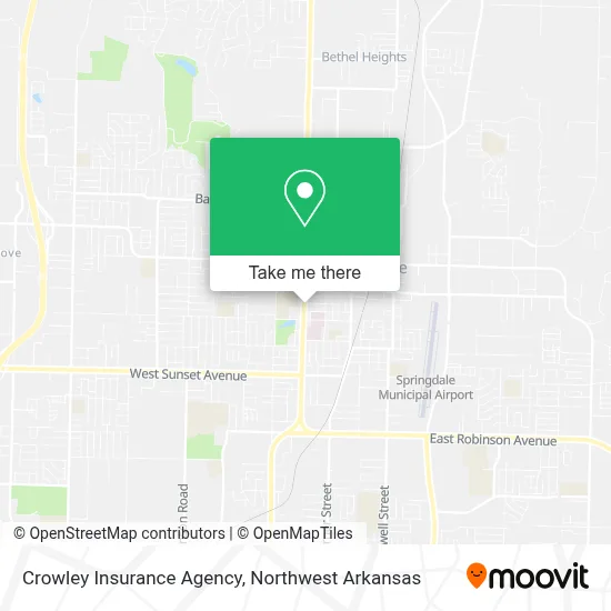 Crowley Insurance Agency map