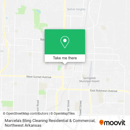 Marcela's Bling Cleaning Residential & Commercial map
