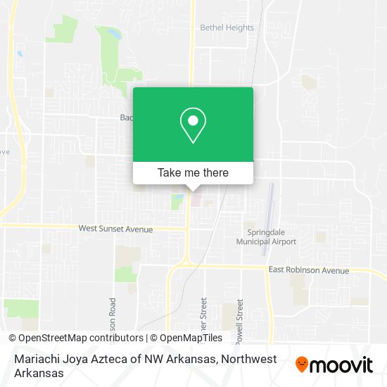 Mariachi Joya Azteca of NW Arkansas map