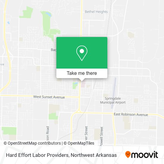 Mapa de Hard Effort Labor Providers