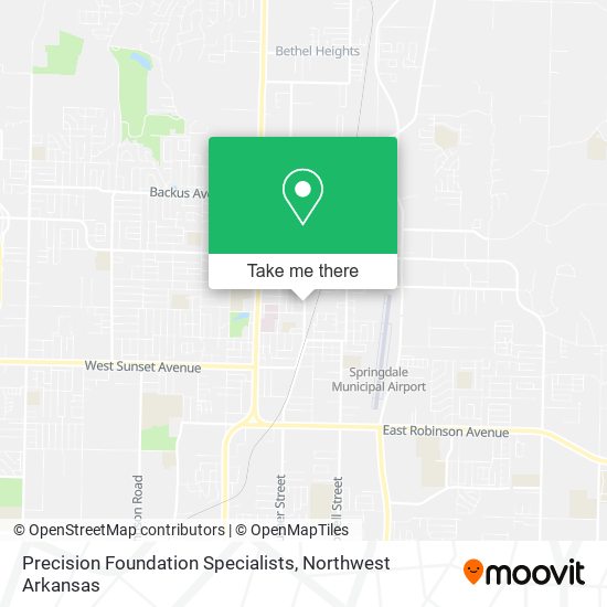 Precision Foundation Specialists map