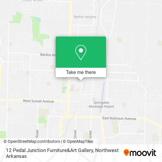12 Pedal Junction Furniture&Art Gallery map