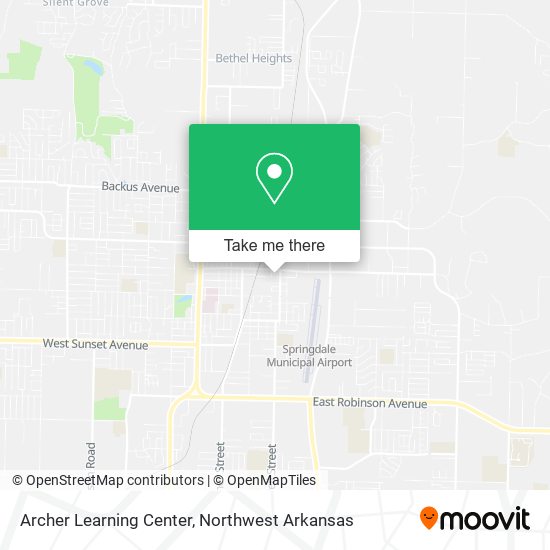 Mapa de Archer Learning Center