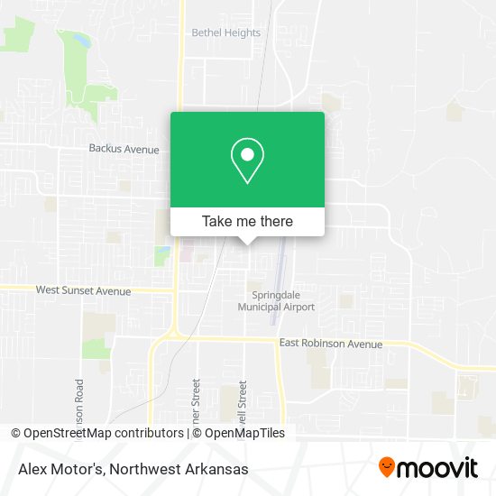 Mapa de Alex Motor's