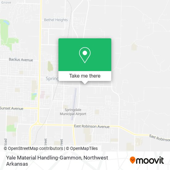 Yale Material Handling-Gammon map