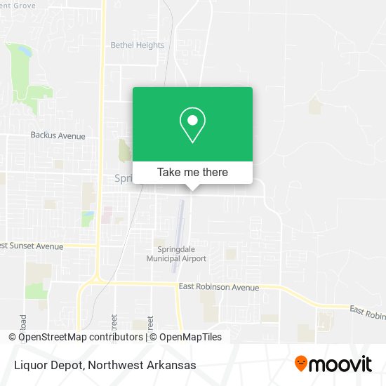Liquor Depot map