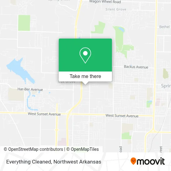 Everything Cleaned map