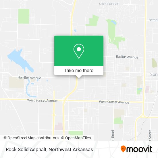 Mapa de Rock Solid Asphalt