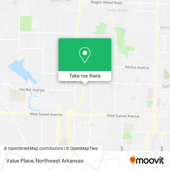 Mapa de Value Place