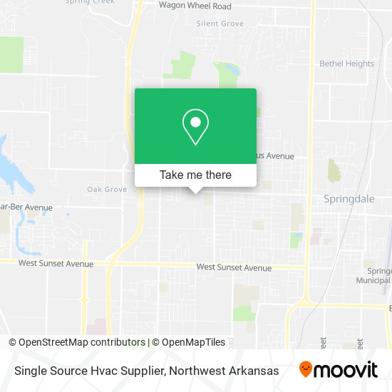 Single Source Hvac Supplier map