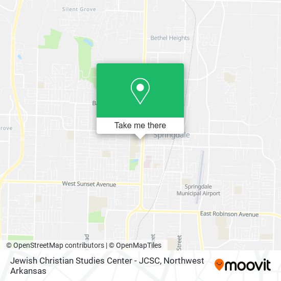 Jewish Christian Studies Center - JCSC map