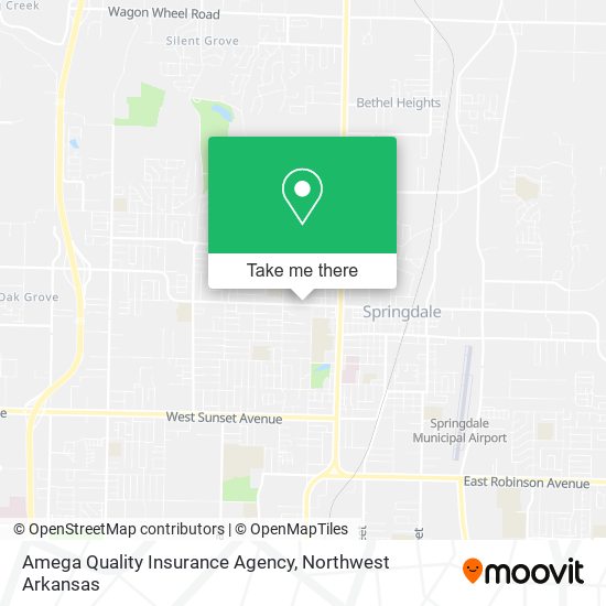 Amega Quality Insurance Agency map