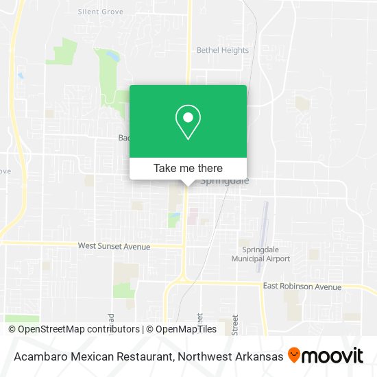 Acambaro Mexican Restaurant map