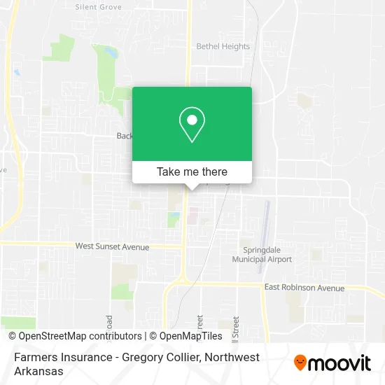Farmers Insurance - Gregory Collier map