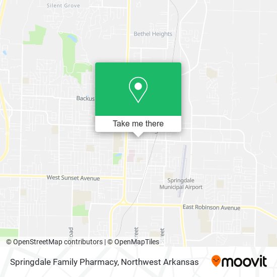 Springdale Family Pharmacy map