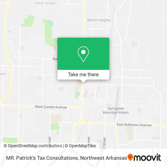 MR. Patrick's Tax Consultations map