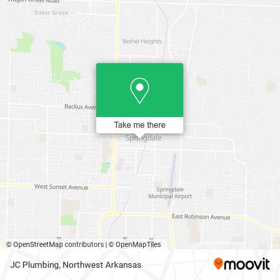 JC Plumbing map