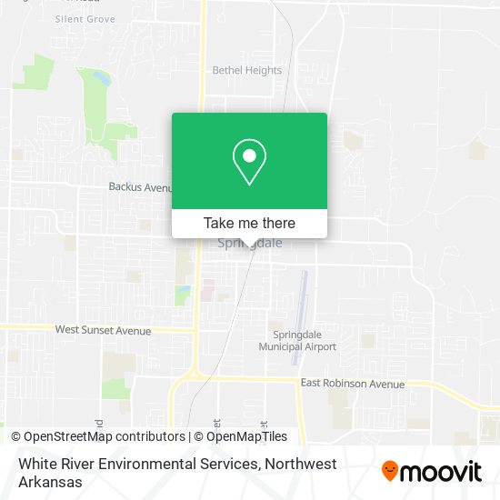 White River Environmental Services map