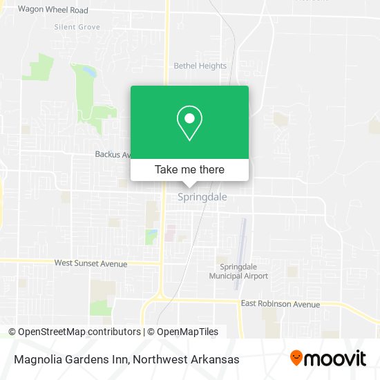 Mapa de Magnolia Gardens Inn