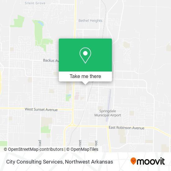 City Consulting Services map