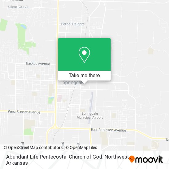 Abundant Life Pentecostal Church of God map