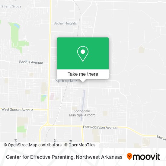 Center for Effective Parenting map