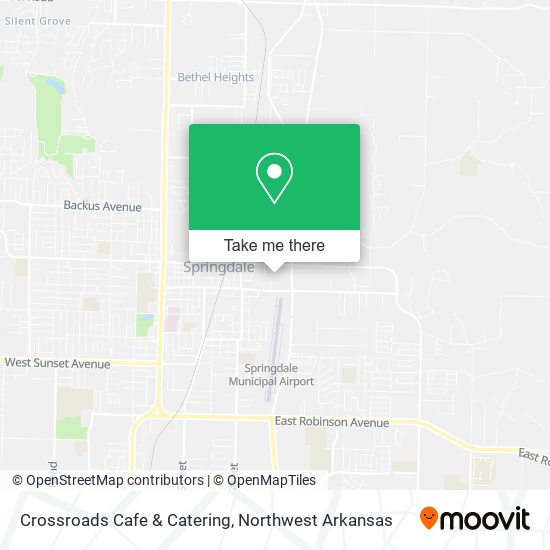 Crossroads Cafe & Catering map