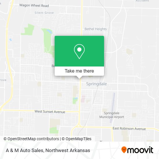 Mapa de A & M Auto Sales