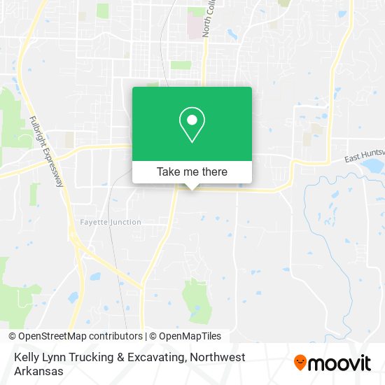 Kelly Lynn Trucking & Excavating map
