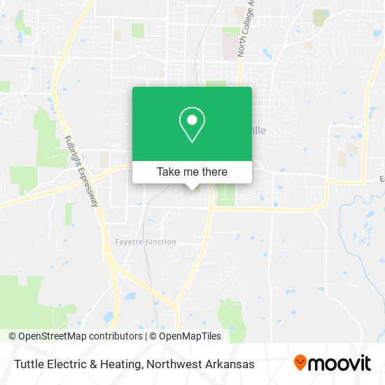 Mapa de Tuttle Electric & Heating