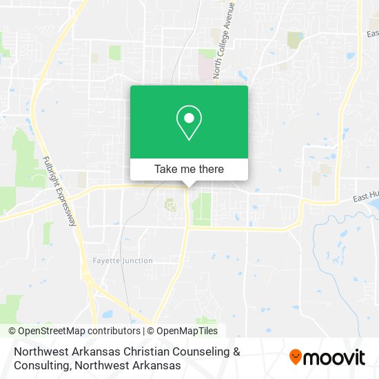 Northwest Arkansas Christian Counseling & Consulting map