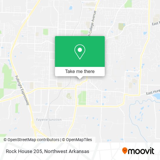 Rock House 205 map