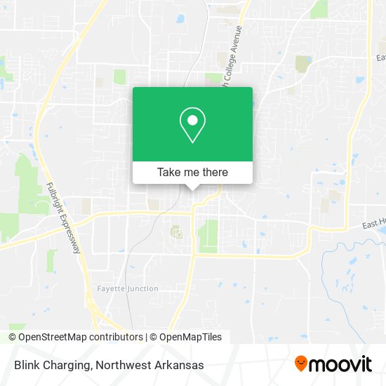 Blink Charging map