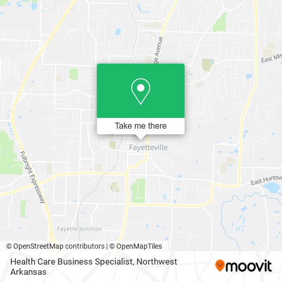 Health Care Business Specialist map