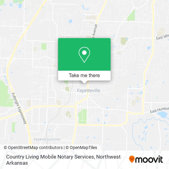 Country Living Mobile Notary Services map