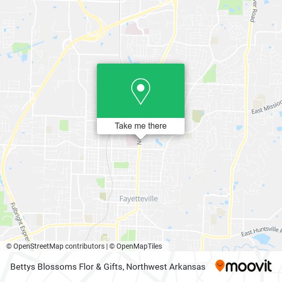 Bettys Blossoms Flor & Gifts map