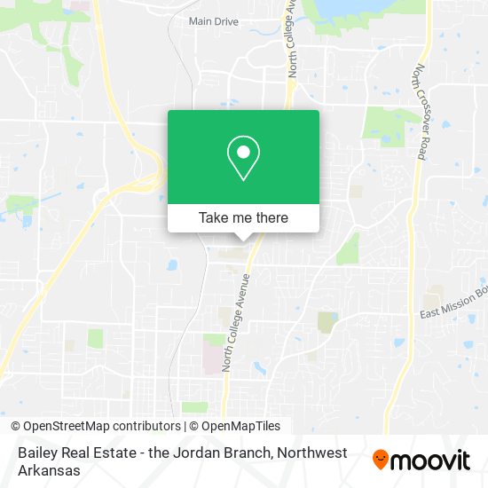 Bailey Real Estate - the Jordan Branch map