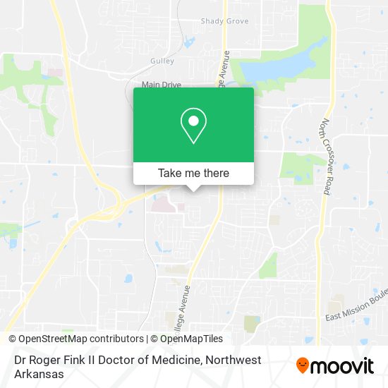 Dr Roger Fink II Doctor of Medicine map