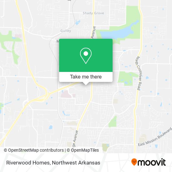 Mapa de Riverwood Homes