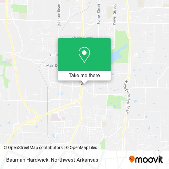 Bauman Hardwick map