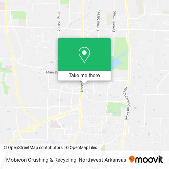 Mobicon Crushing & Recycling map