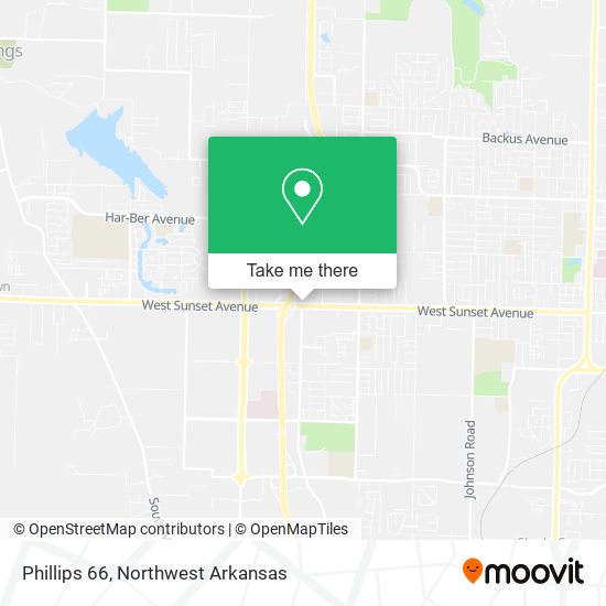 Phillips 66 map