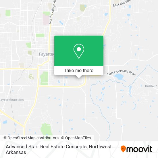 Advanced Starr Real Estate Concepts map