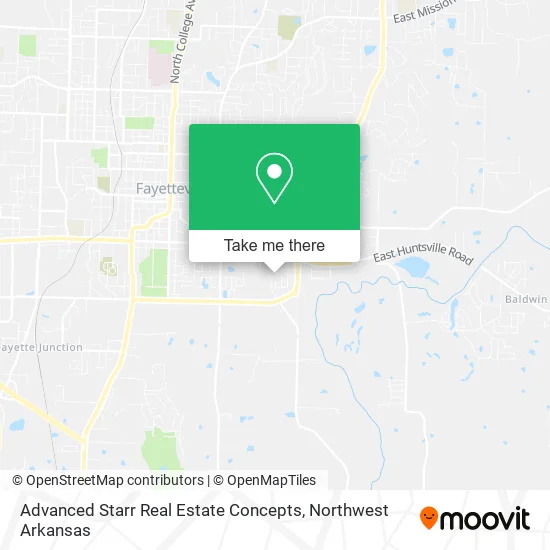 Advanced Starr Real Estate Concepts map