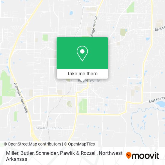 Mapa de Miller, Butler, Schneider, Pawlik & Rozzell
