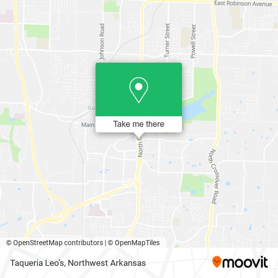 Taqueria Leo's map